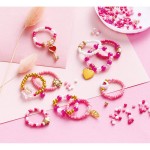 Zestaw kreatywny do tworzenia biżuterii Pierścionki z koralików / Janod