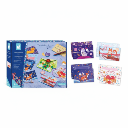 Zestaw kreatywny do tworzenia biżuterii Bransoletki życzeń / Janod