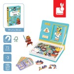 Magnetyczna układanka Historia Magnetibook  / Janod