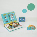 Magnetyczna układanka Historia Magnetibook  / Janod