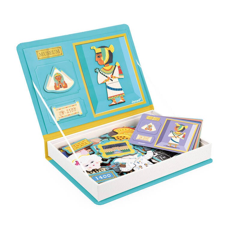 Magnetyczna układanka Historia Magnetibook  / Janod