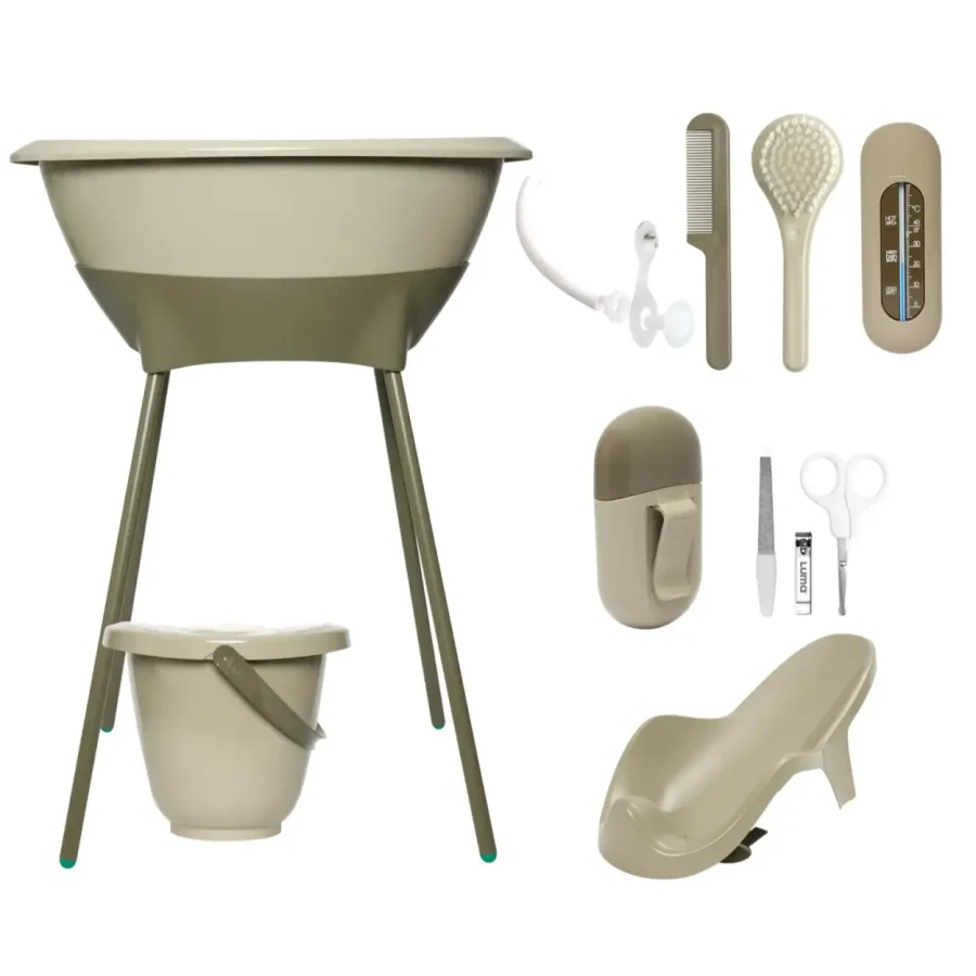 Zestaw kąpielowy - Olive Green / LUMA