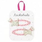 Spinki do włosów Spotty Scottie Dog / Rockahula Kids