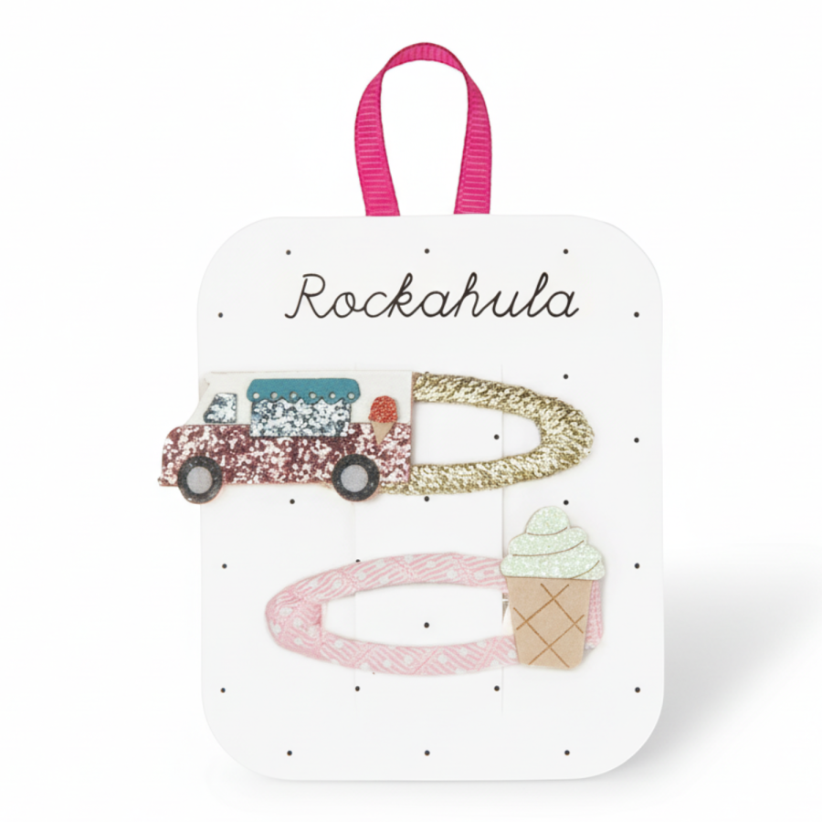 Spinki do włosów Ice Cream Van / Rockahula Kids