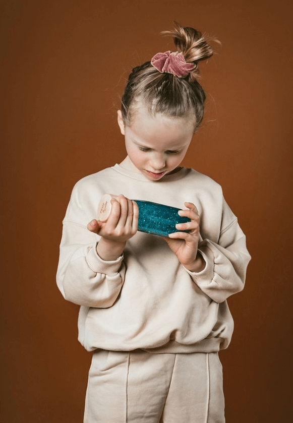 Butelka sensoryczna FLOAT turkusowa / Petit Boum