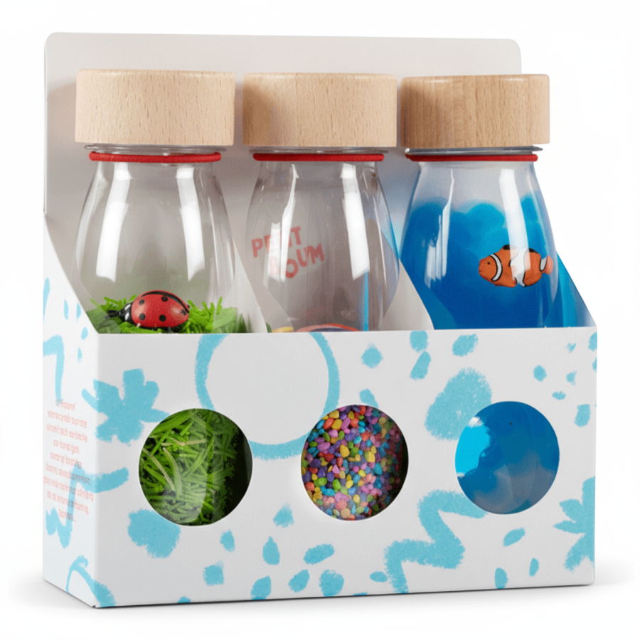 Zestaw 3 butelek obserwacyjnych - EKO / Petit Boum