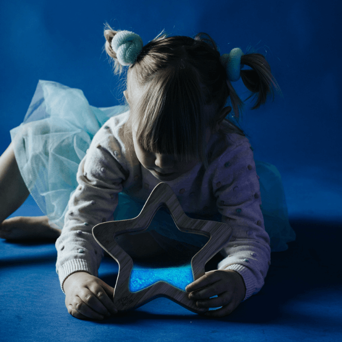 Sensoryczna GWIAZDA świecąca w ciemności / Petit Boum