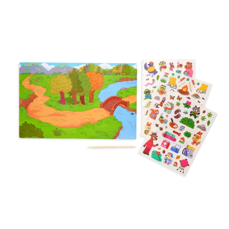 Obrazek z Naklejek - Kalkomanie - Jedziemy na Kemping / Ooly