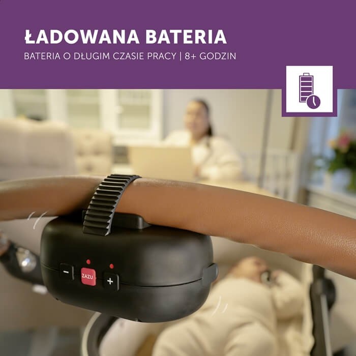 Zazu ROBBY - bujak do wózka, black