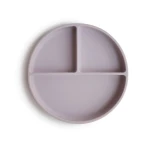 Talerzyk sylikonowy z przyssawką - Soft Lilac / Mushie
