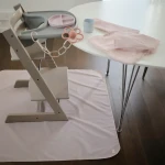 Talerzyk sylikonowy z przyssawką - Soft Lilac / Mushie