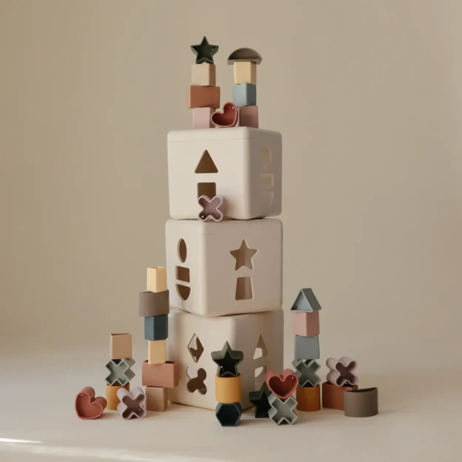 Sorter kształtów / Mushie