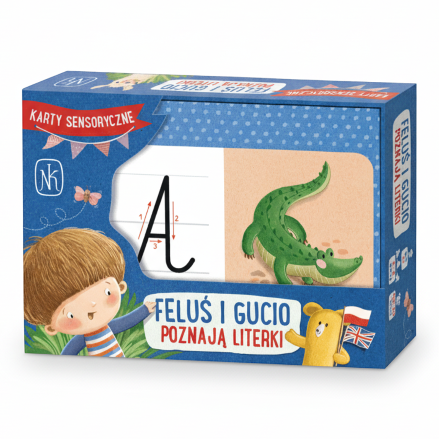 Feluś i Gucio poznają literki / Nasza Księgarnia