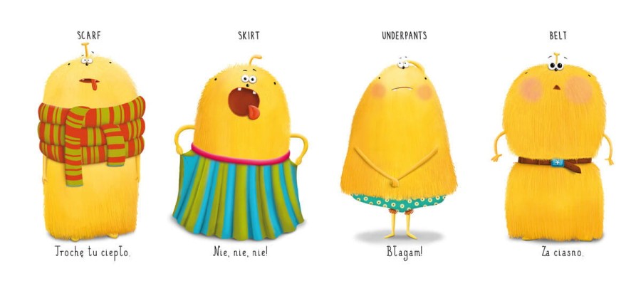 Ubrania i pogoda. Pops i Boti uczą angielskiego / Nasza Księgarnia