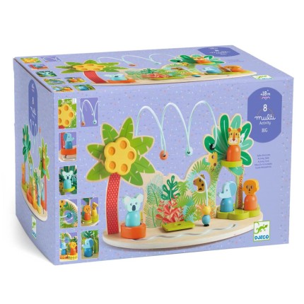Zabawka wczesnorozwojowa ZOO, 8 aktywności  / Djeco