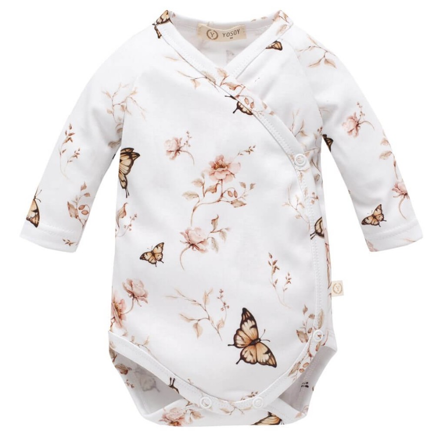 Body organic cotton - BUTTERFLIES / YOSOY