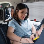 Lusterko do samochodu dla dziecka, czarne / Royal Rascals