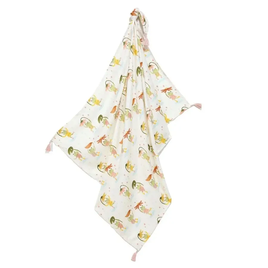 Bambusowy otulacz mgiełka - FROGS / La Millou