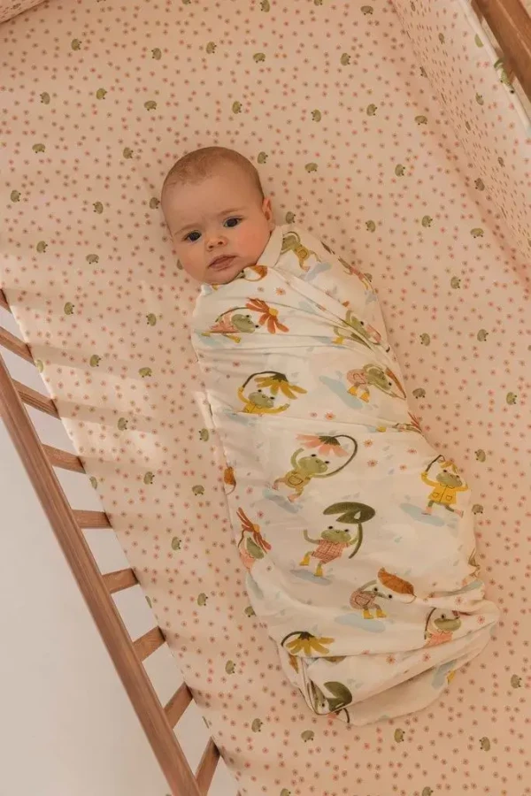 Bambusowy otulacz mgiełka - FROGS / La Millou