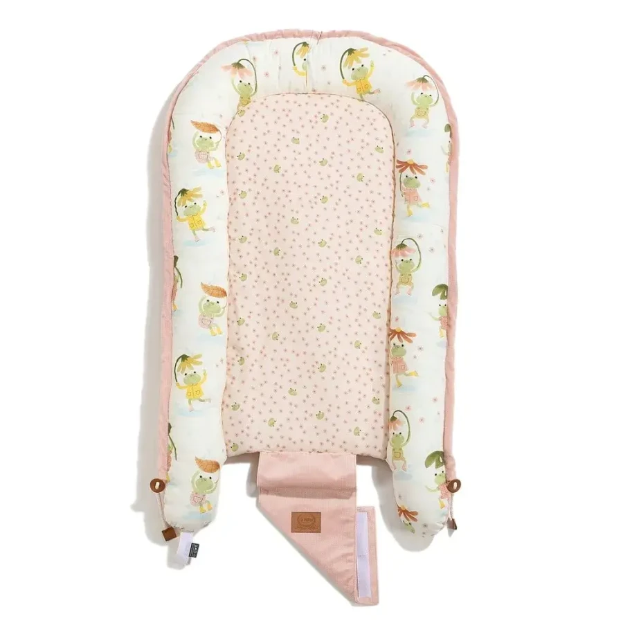 Kokon niemowlęcy BEST NEST - FROGS / La Millou