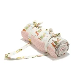 Koc piknikowy z kieszonką, mata do zabawy XXL 180x190 - FROGS / La Millou