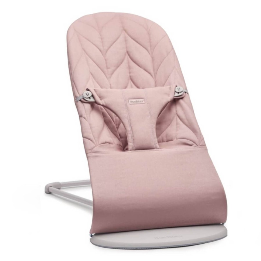 BABYBJORN - leżaczek BLISS WOVEN, Petal Quilt, Dusty Pink
