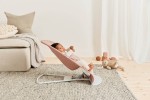 BABYBJORN - leżaczek BLISS WOVEN, Petal Quilt, Dusty Pink
