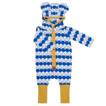 Uchaty kombinezon - Niebieskie kropki / Zezuzulla ZZZ