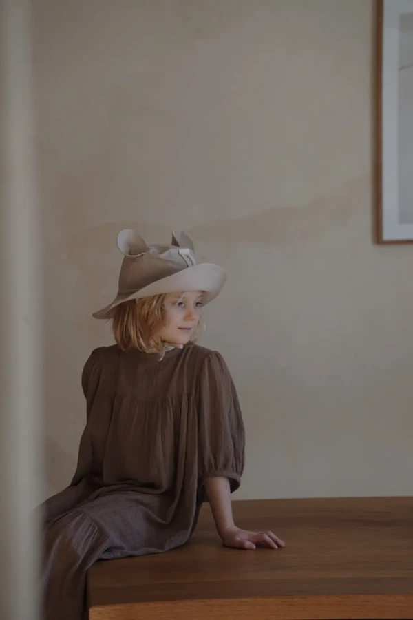 Uszaty kapelusz - beż / Zezuzulla ZZZ