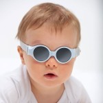 Okulary przeciwsłoneczne dla dzieci z elastyczną opaską 0-9 miesięcy, Glee - Pearl blue / Beaba