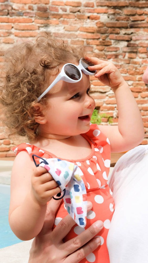 Okulary przeciwsłoneczne dla dzieci 9-24 miesięcy, Joy - Pearl blue / Beaba