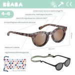 Okulary przeciwsłoneczne dla dzieci 4-6 lat Sunshine - Blue tortoise / Beaba