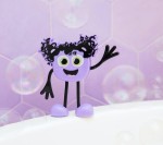 Postać do kąpieli Lumi - zestaw z dwiema kostkami sensorycznymi świecącymi w wodzie / Glo Pals