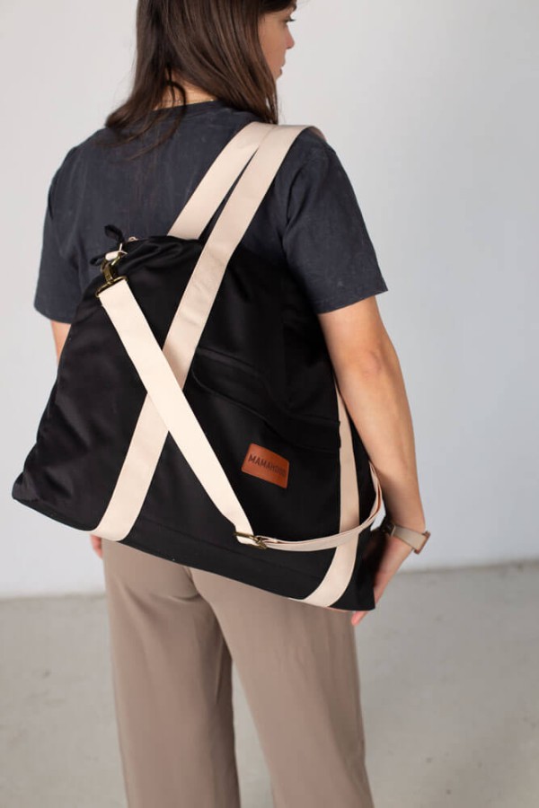 Torba porodowo-podróżna czarna / Mamahood