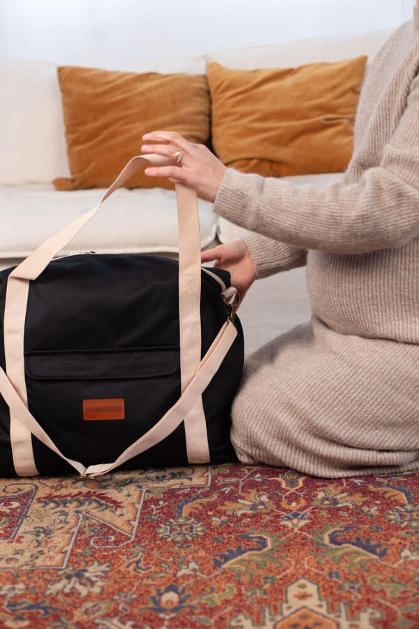 Torba porodowo-podróżna czarna / Mamahood
