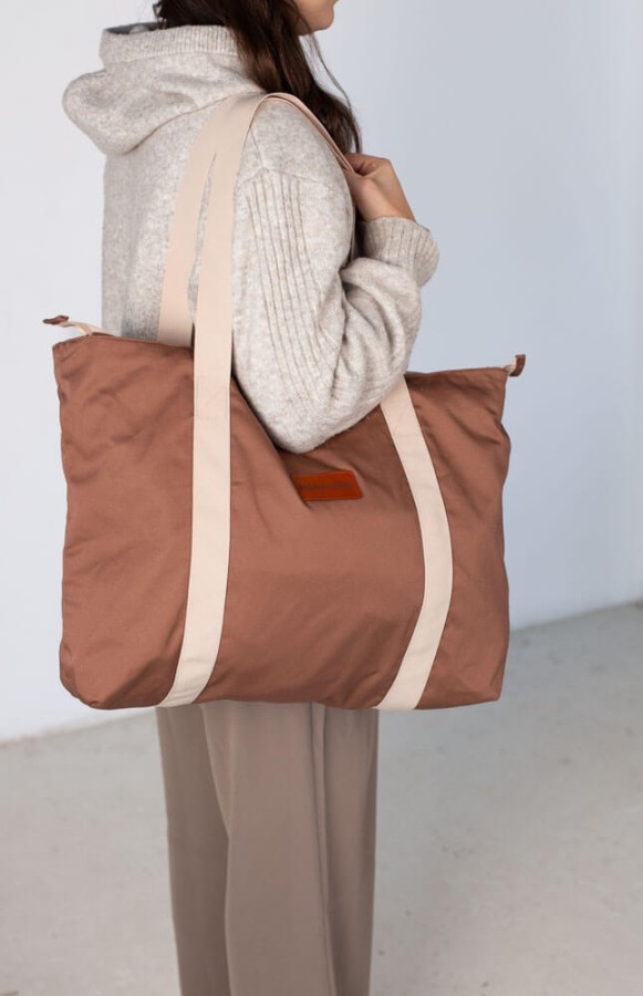 Torba do wózka brązowa / Mamahood