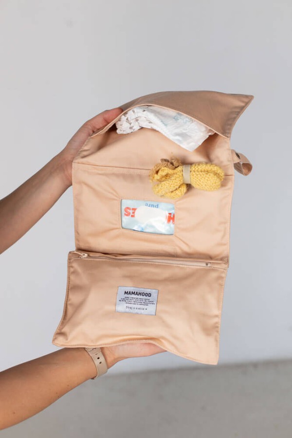 Organizer do przewijania brązowy / Mamahood