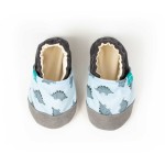 Kapcie do domu, żłobka, przedszkola - GREY DINO / TITOT