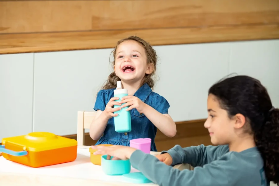 OMIEBOTTLE, bidon dla dzieci, Blue / OMIE