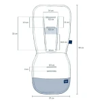 Wkładka do wózka Multi - FROGS / La Millou