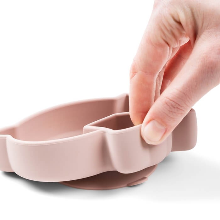 Talerzyk na przekąski z przyssawką Birdee Powder / Done by deer