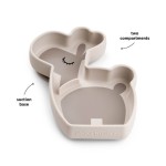 Talerzyk na przekąski z przyssawką Lama Lalee Sand / Done by deer