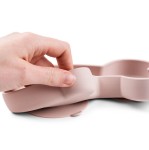 Talerzyk na przekąski z przyssawką Lama Lalee Powder / Done by deer