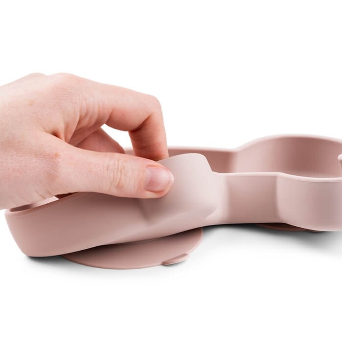 Talerzyk na przekąski z przyssawką Lama Lalee Powder / Done by deer