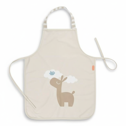 Wodoodporny fartuszek dla dziecka Lama Lalee Sand / Done by deer