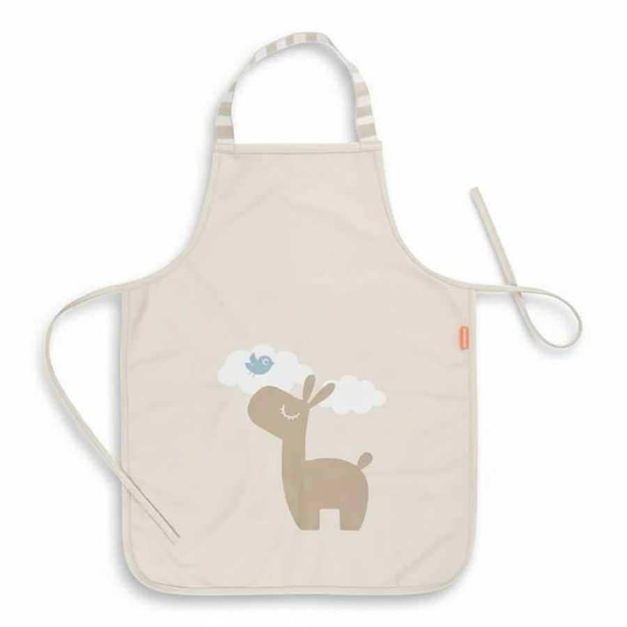 Wodoodporny fartuszek dla dziecka Lama Lalee Sand / Done by deer