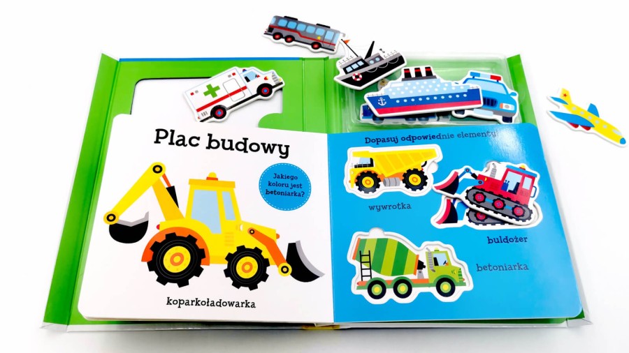 Pojazdy. Akademia Mądrego Dziecka. Poznajemy świat / HarperCollins