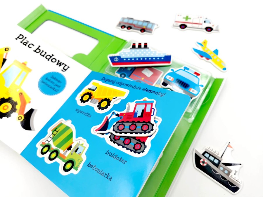 Pojazdy. Akademia Mądrego Dziecka. Poznajemy świat / HarperCollins