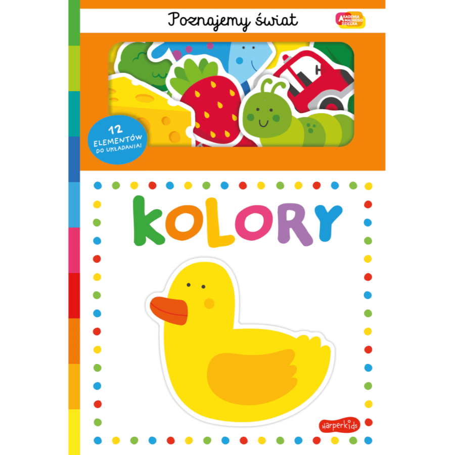 Kolory. Akademia Mądrego Dziecka. Poznajemy świat / HarperCollins