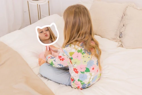 GIOperfect lusterko różowy kotek / innoGIO